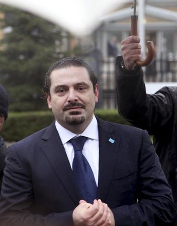 © Reuters. سعد الحريري يدعو لانتخاب رئيس لضمان استقرار لبنان