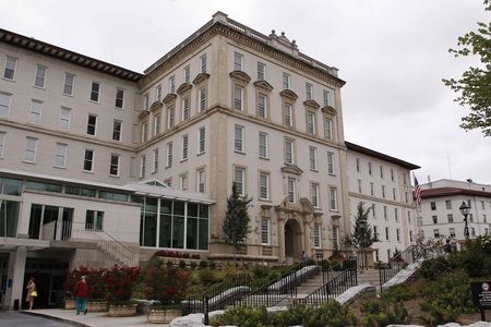 © Reuters. Vista geral do Hospital da Universidade de Emory