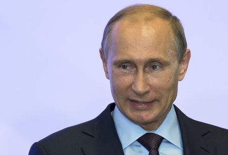 © Reuters. Putin adopta un tono conciliador en una nueva visita a Crimea