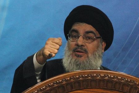 © Reuters. حزب الله يرى الدولة الإسلامية خطرا على الخليج والاردن