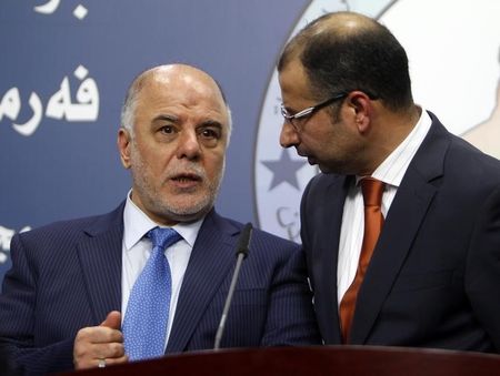 © Reuters. زعماء سنة مستعدون للانضمام إلى الحكومة العراقية الجديدة بشروط