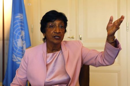 © Reuters. Chefe de direitos humanos da ONU Navi Pillay