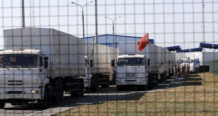 © Reuters. روسيا تقول إن المساعدات وصلت إلى وجهتها