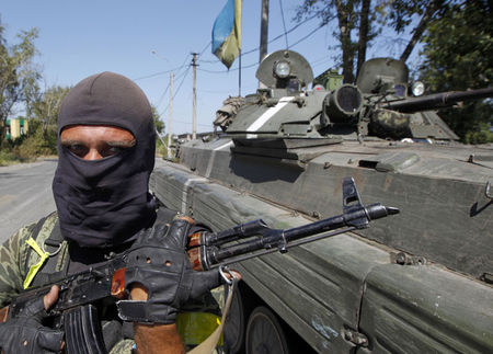 © Reuters. مجلس الدفاع الأوكراني: ارتفاع عدد قتلى قوات الحكومة في القتال مع الانفصاليين الى 722
