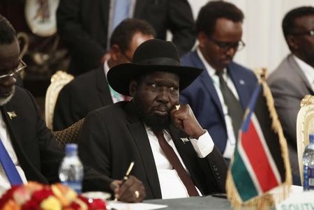© Reuters. زعماء شرق افريقيا يحددون مهلة جديدة للتوصل لاتفاق في جنوب السودان