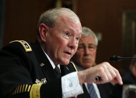 © Reuters. Chefe do Estado-Maior conjunto, general Martin Dempsey