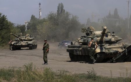 © Reuters. الجيش الأوكراني: الجنود الروس عبروا الحدود لتنفيذ مهمة خاصة