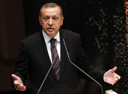 © Reuters. تركيا تكافح في دور "الحارس الوحيد" في مواجهة الانضمام للدولة الاسلامية