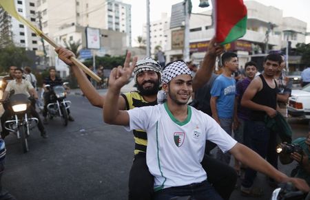 © Reuters. NOUVELLE TRÊVE À GAZA APRÈS DES BOMBARDEMENTS ISRAÉLIENS