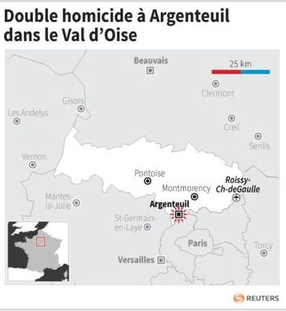 © Reuters. DOUBLE HOMICIDE À ARGENTEUIL DANS LE VAL D’OISE