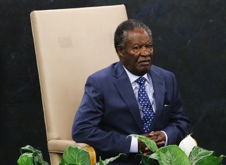 © Reuters. Zambia's President Sata waits to address the 68th session of the United Nations General Assembly in New York