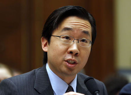 © Reuters. File photo of U.S. Chief Technology Officer Park testifying on Capitol Hill in Washington