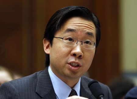 © Reuters. U.S. Chief Technology Officer at The White House Office of Science and Technology Policy Todd Park testifies on Capitol Hill