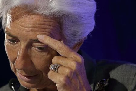 © Reuters. LE FMI EXPRIME SON SOUTIEN À CHRISTINE LAGARDE