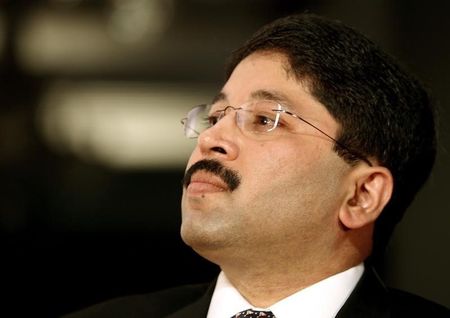 © Reuters. Indias Minister of Communications and Information Technology Maran looks on during the launch of CanvasM technologies in New Delhi