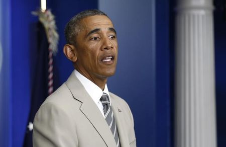© Reuters. اوباما يواجه مأزقا بسبب الامريكيين المحتجزين لدى تنظيم الدولة الاسلامية