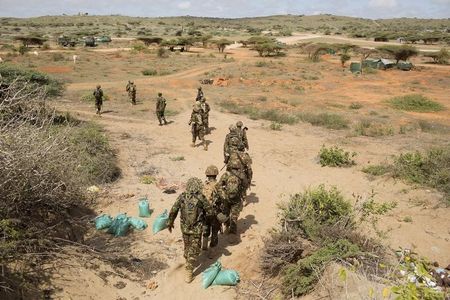 © Reuters. القوات الافريقية والصومالية تستعيد بلدة أثناء تقدمها نحو معقل المتمردين