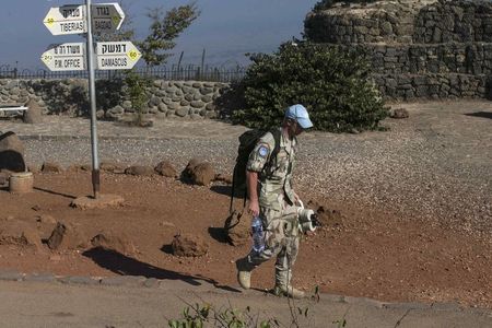 © Reuters. فيجي: لا جديد بشأن موقع الجنود المخطوفين في الجولان