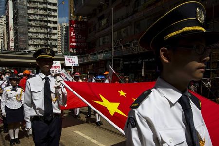 © Reuters. الصين تغلق الباب أمام ديمقراطية كاملة في هونج كونج