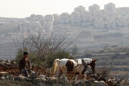 © Reuters. إسرائيل تصادر أراض في الضفة الغربية لاحتمال استخدامها في بناء مستوطنات