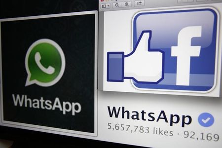 © Reuters. La UE decidirá sobre el acuerdo Facebook-WhatsApp antes del 3 de octubre