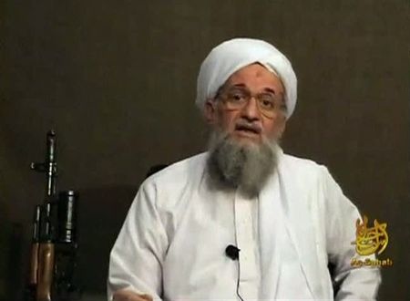 © Reuters. Still image from video shows Al Qaeda's second-in-command Ayman al-Zawahri speaking from an unknown location