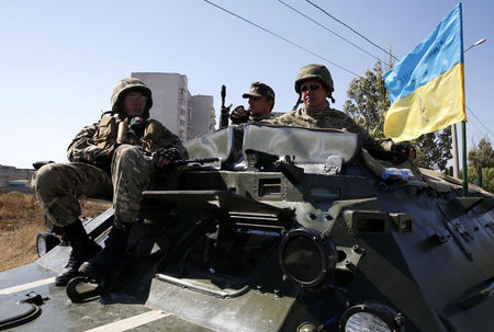 © Reuters. الكرملين يرحب بوقف إطلاق النار في أوكرانيا ويدعو الجانبين للالتزام به