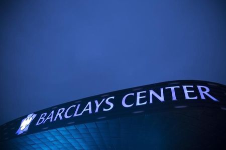 © Reuters. An exterior view of the Barclays Center is seen in Brooklyn, New York