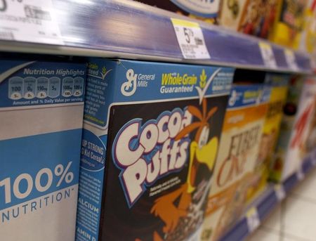 © Reuters. GENERAL MILLS RACHÈTE ANNIE'S POUR 820 MILLIONS DE DOLLARS