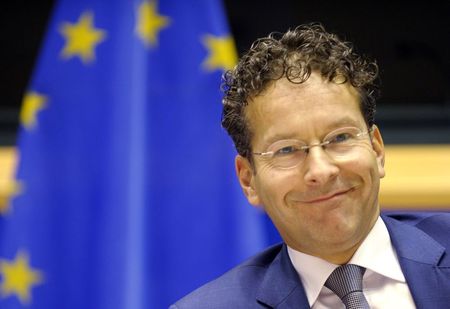 © Reuters. Il presidente dell'Eurogruppo Jeroen Dijsselbloem