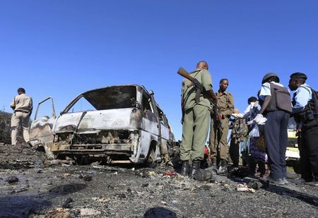 © Reuters. حركة الشباب تعلن مسؤوليتها عن قتل ضابط كبير بالامن الوطني بالصومال