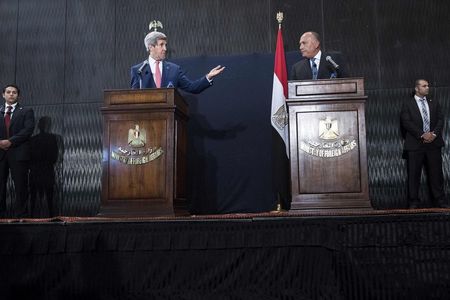 © Reuters. مصر تدعو لتحرك دولي لمواجهة الدولة الإسلامية