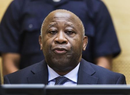 © Reuters. Former Ivory Coast President Gbagbo attends a confirmation of charges hearing in his pre-trial at the International Criminal Court in The Hague