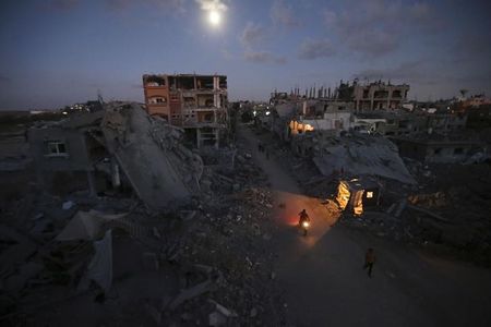 © Reuters. اسرائيل: اطلاق قذيفة مورتر من غزة في اول هجوم من نوعه منذ هدنة 26 اغسطس