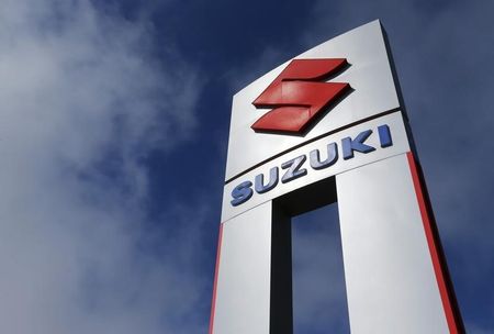 © Reuters. A view shows a Suzuki car dealership sign in National City