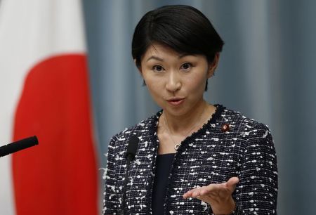 © Reuters. وزيرة يابانية: من الصعب رسم سياسة للطاقة بدون الطاقة النووية