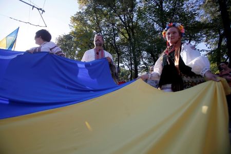 © Reuters. MANIFESTATION À MOSCOU CONTRE LA GUERRE EN UKRAINE