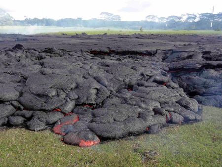 © Reuters. Lava do vulcão Kalauea no Havaí