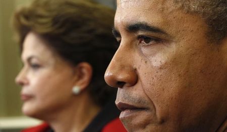 © Reuters. Obama e Dilma na Casa Branca