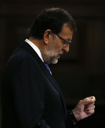 © Reuters. Rajoy rechaza que la corrupción campe en la política española