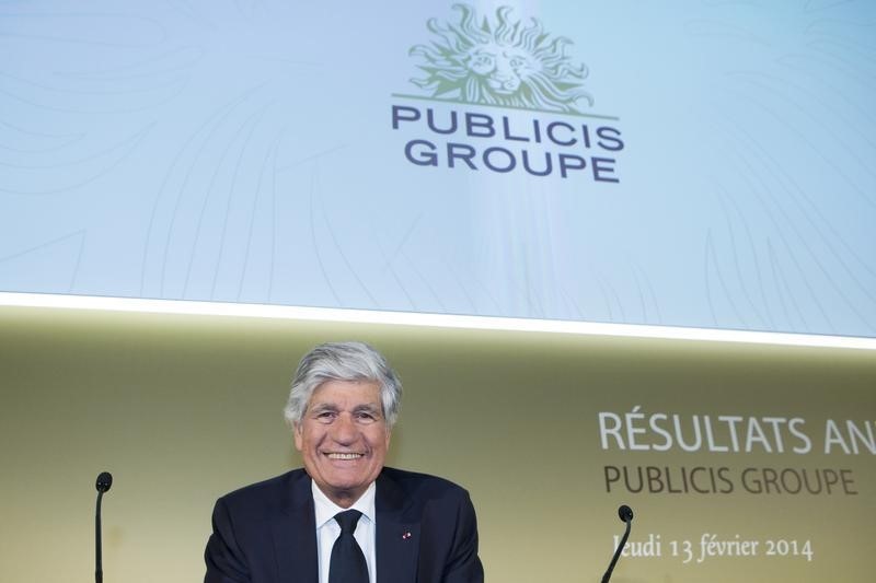 &copy; Reuters Maurice Levy, Chairman and Chief Executive Officer of Publicis Groupe, attends the company's 2013 annual results presentation in Paris