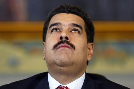 © Reuters. Presidente da Venezuela, Nicolás Maduro, durante coletiva de imprensa no Palácio Miraflores, em Caracas