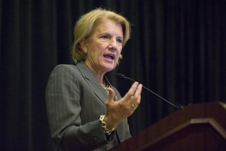 © Reuters. Capito speaks to the American Banker Regulatory Symposium in Washington