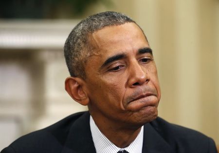 © Reuters. Obama ante un duro camino tras victoria republicana en el Senado de EEUU