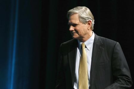 © Reuters. Senator Hoeven participates in the Washington Ideas Forum at the Newseum in Washington