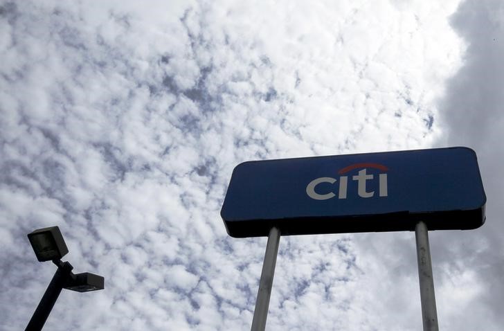 &copy; Reuters The Citibank logo is pictured at its Nicaragua headquarters in Managua