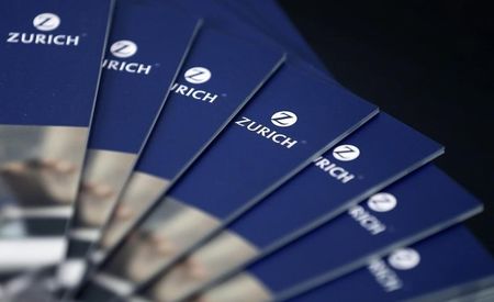 © Reuters. Zurich Insurance Group brochures are seen before the annual news conference in Zurich