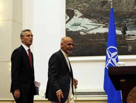© Reuters. حلف الأطلسي يتعهد بالحفاظ على المكاسب التي تحققت في أفغانستان