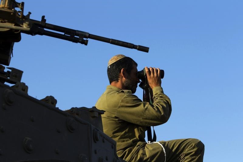 © Reuters. الجيش الاسرائيلي يفتح ثمانية تحقيقات جديدة في حرب غزة
