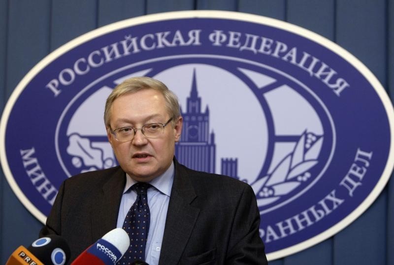 © Reuters. Vice-chanceler russo, Sergei Ryabkov, em entrevista no Ministério das Relações Exteriores russo, em Moscou